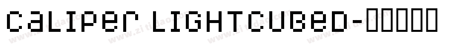 Caliper LightCubed字体转换